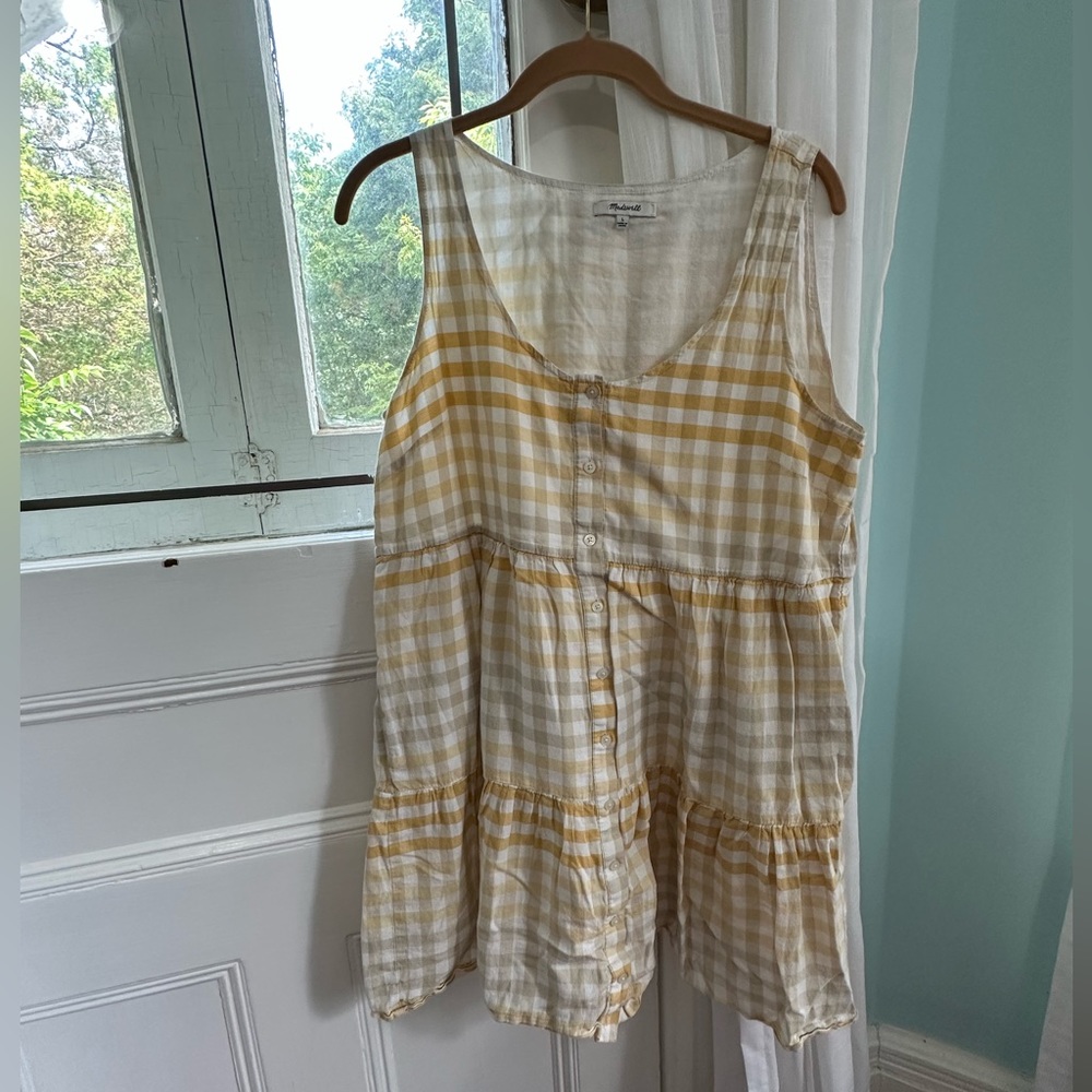 Madewell plains mini dress